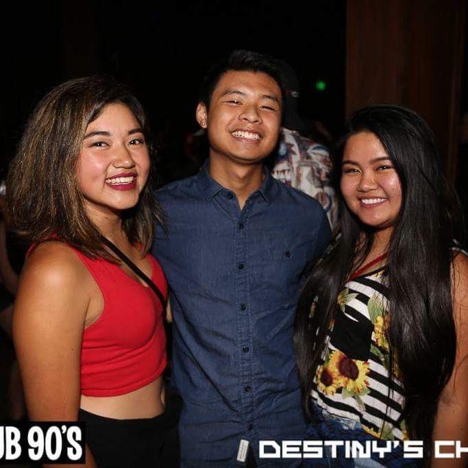 Los Angeles, CA - Ally's first time clubbing and the first picture that we have of one another (it took another 6 months and lots of convincing from the MOH before history happened)