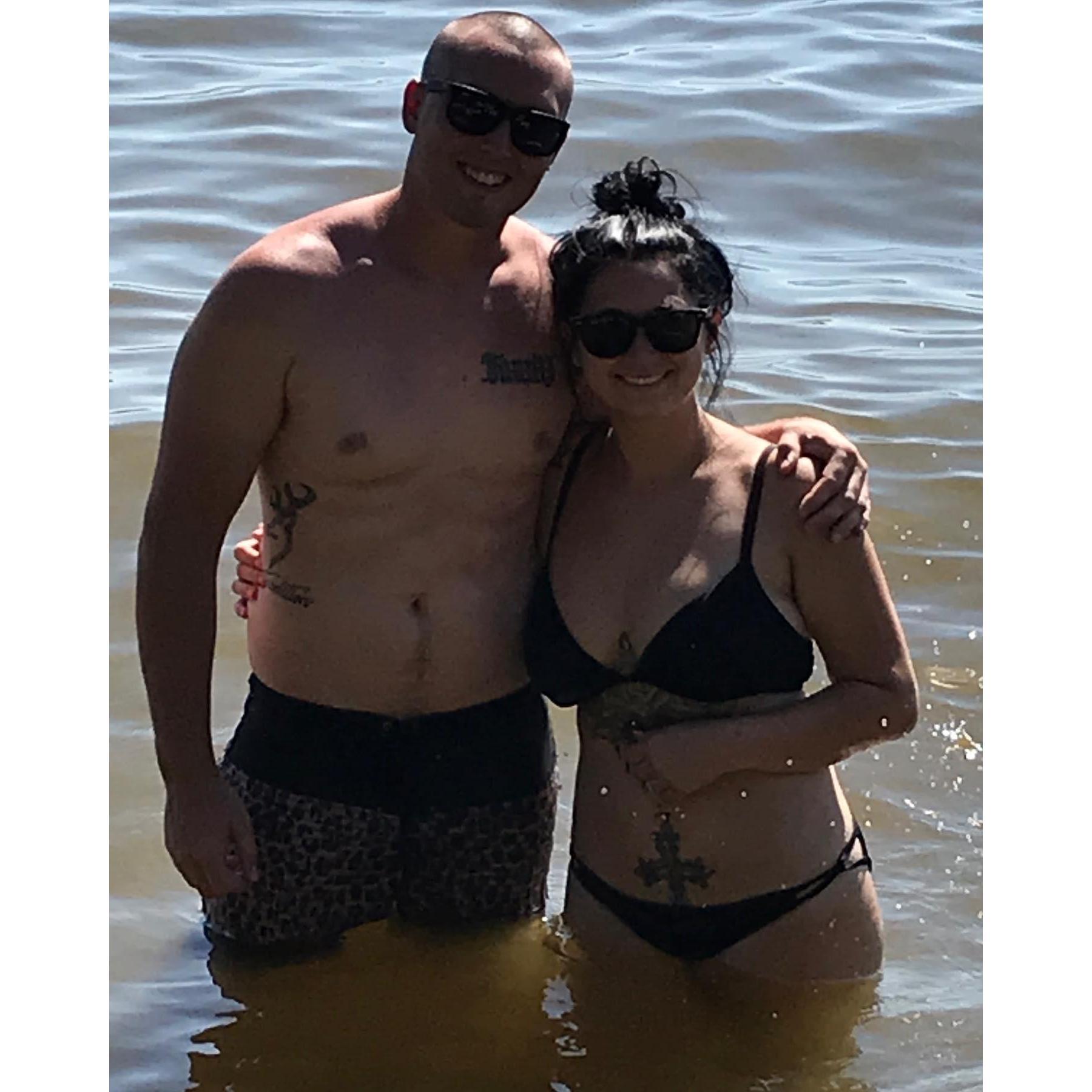 Spent the day on our boat 2019