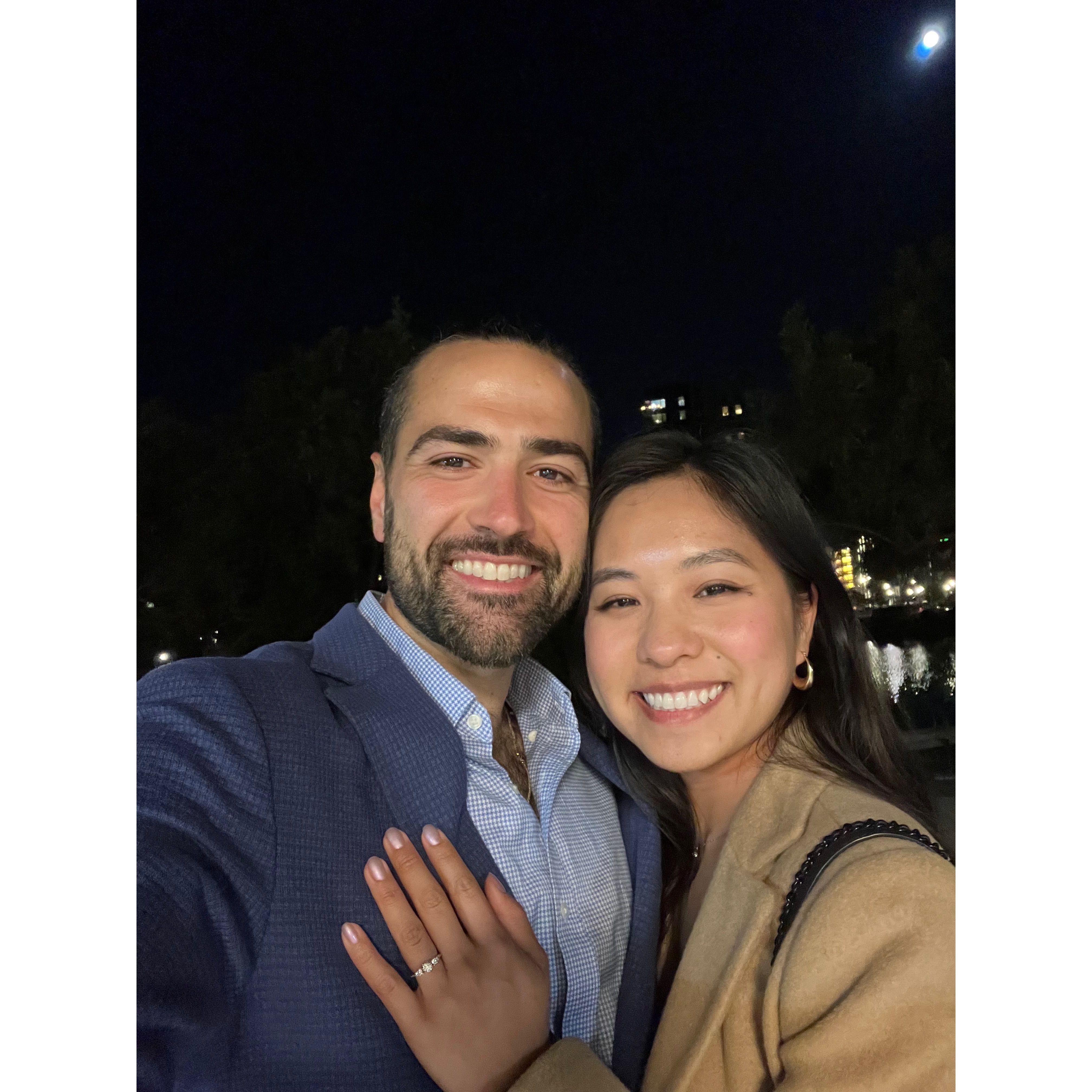 May 15, 2022: Just engaged!