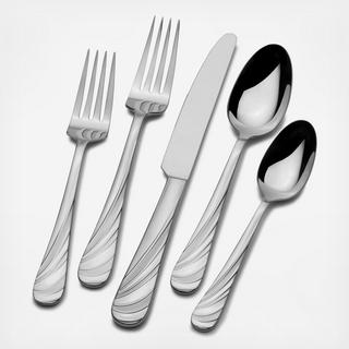 Swirl 20-Piece Flatware Set, Service for 4
