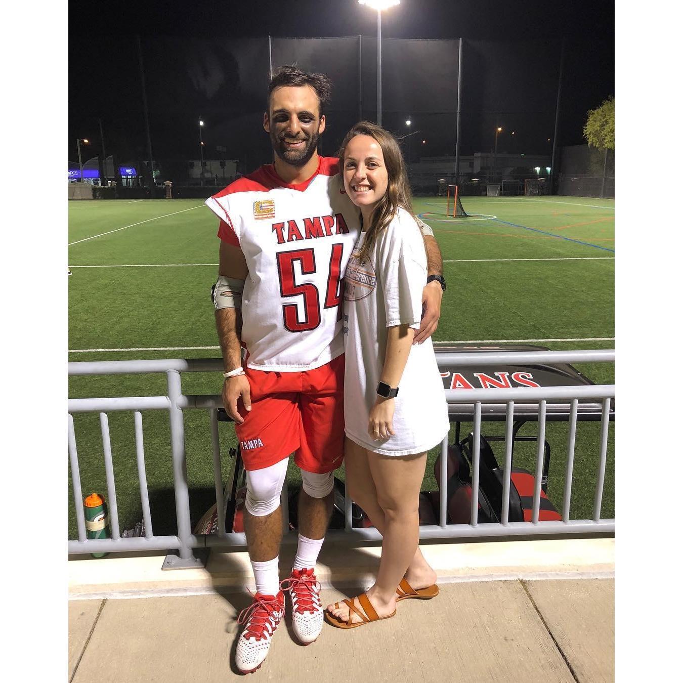 She never missed a game (unless she was playing in one).