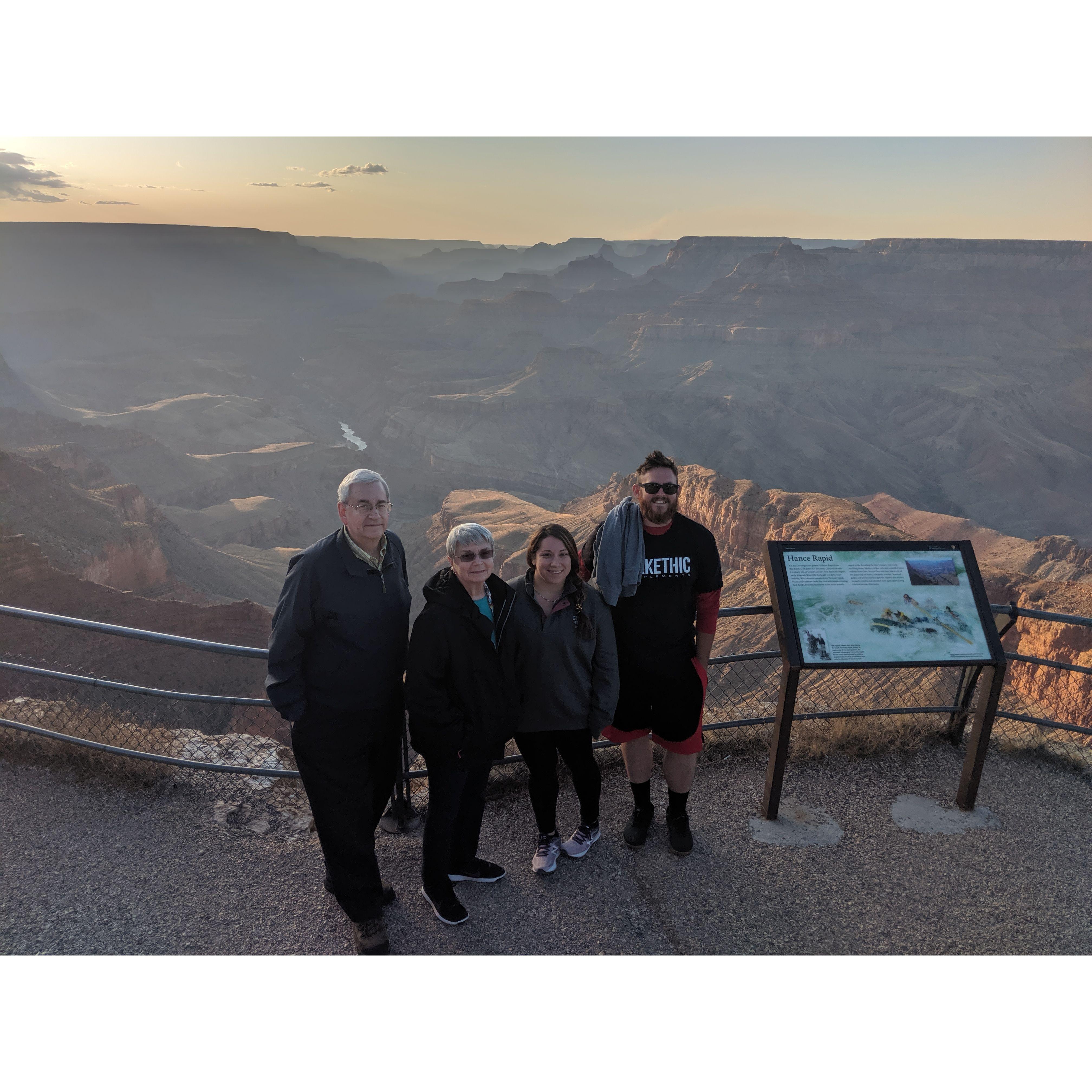 A family trip to Arizona (Michaela was taking the photo :) )
