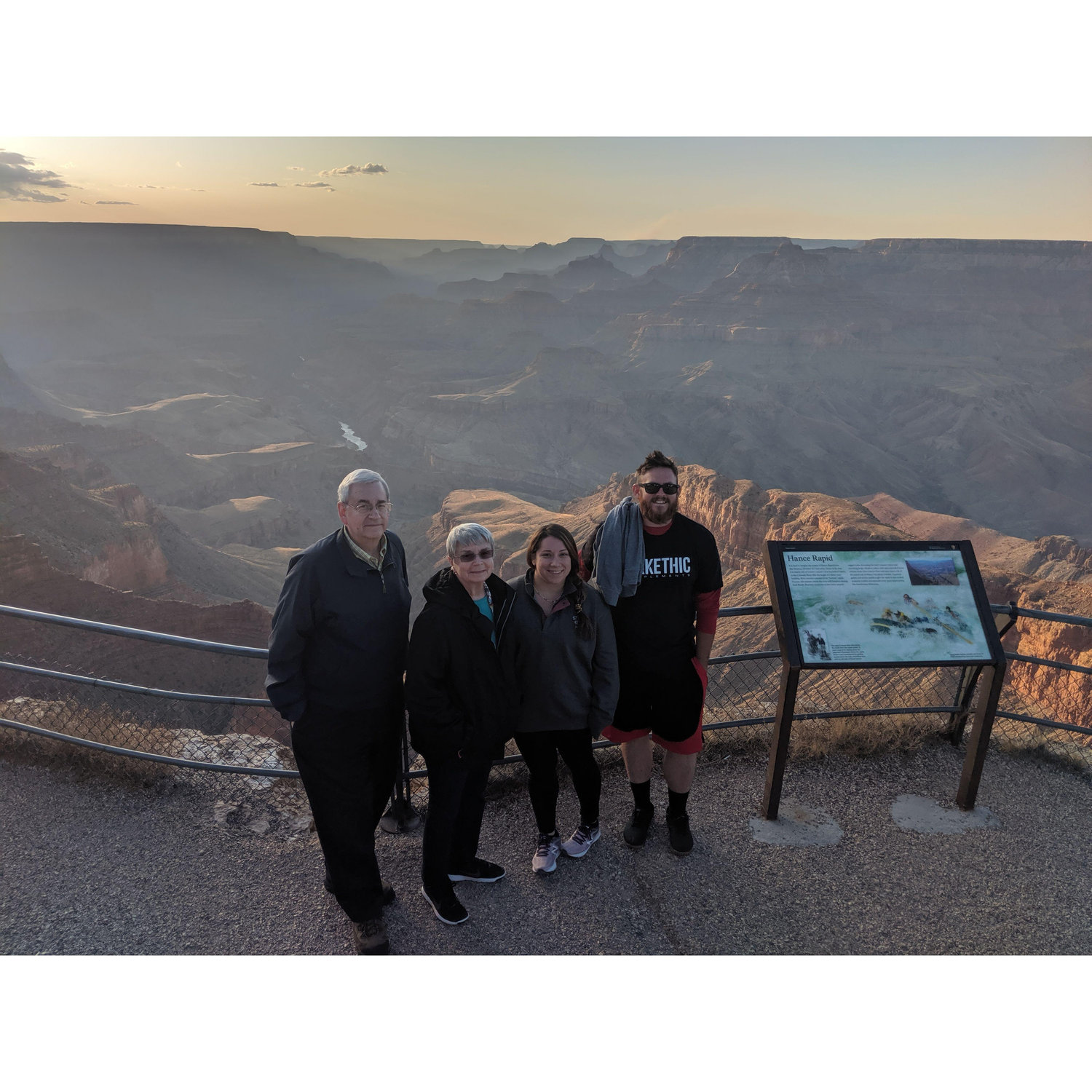 A family trip to Arizona (Michaela was taking the photo :) )
