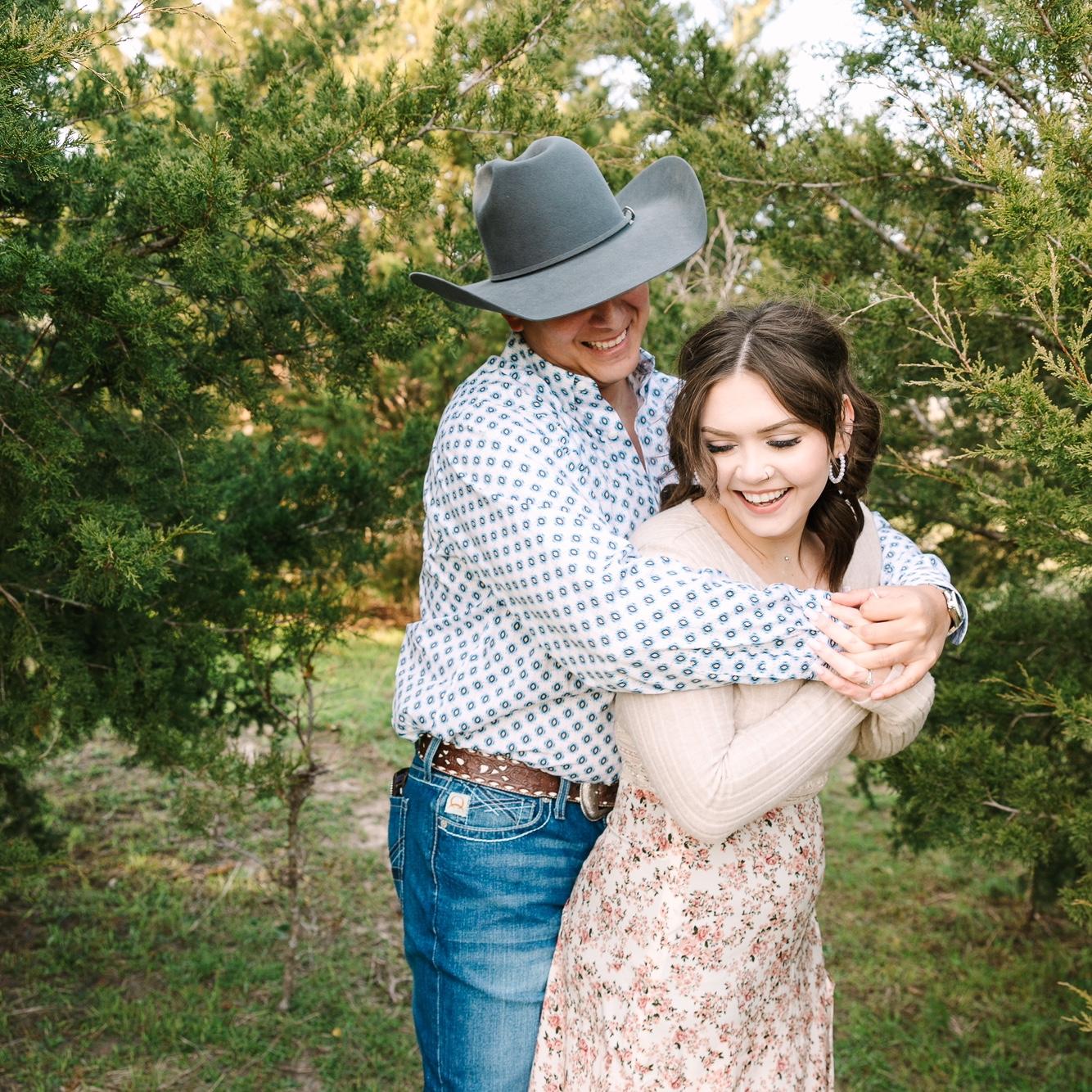Had a blast during engagement photos