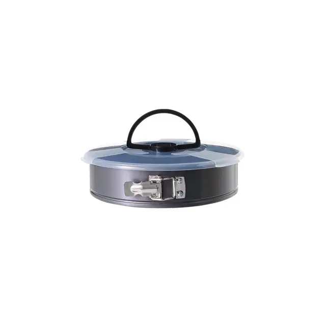 The Lakeside Collection Nonstick Round Spring Form Baking Pan with Storage Lid and Handle