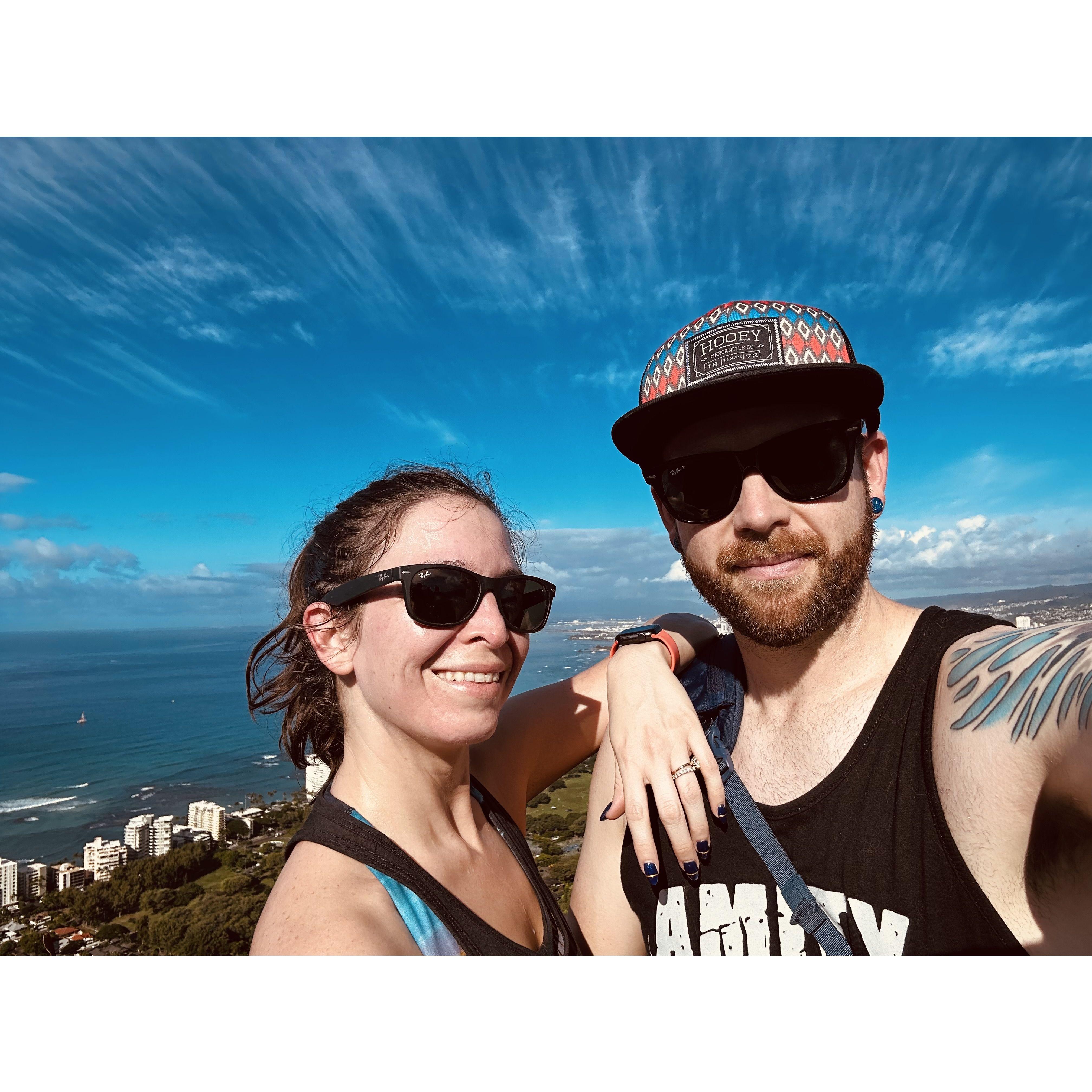 Climbed a Volcano