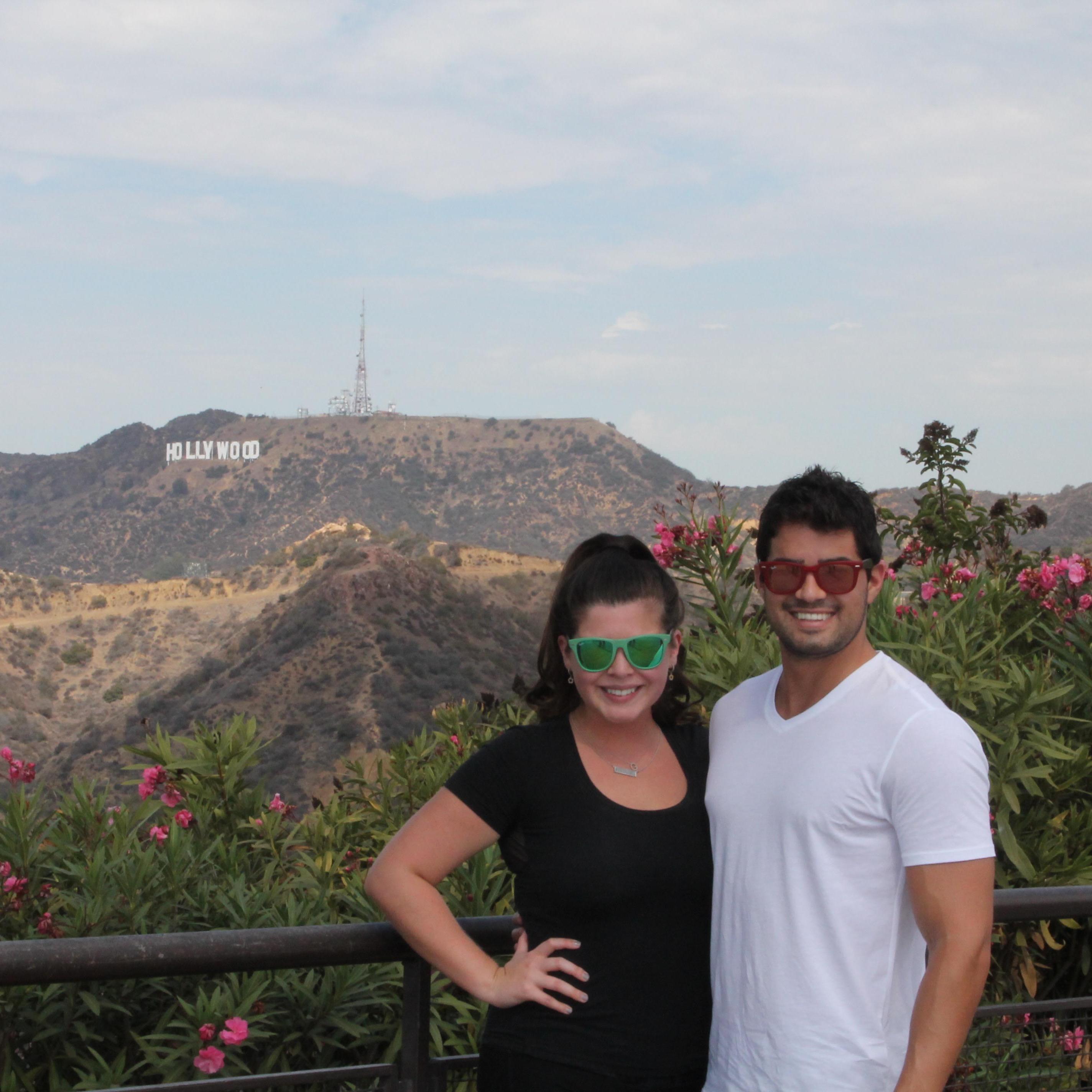 Doing touristy things together ;)
