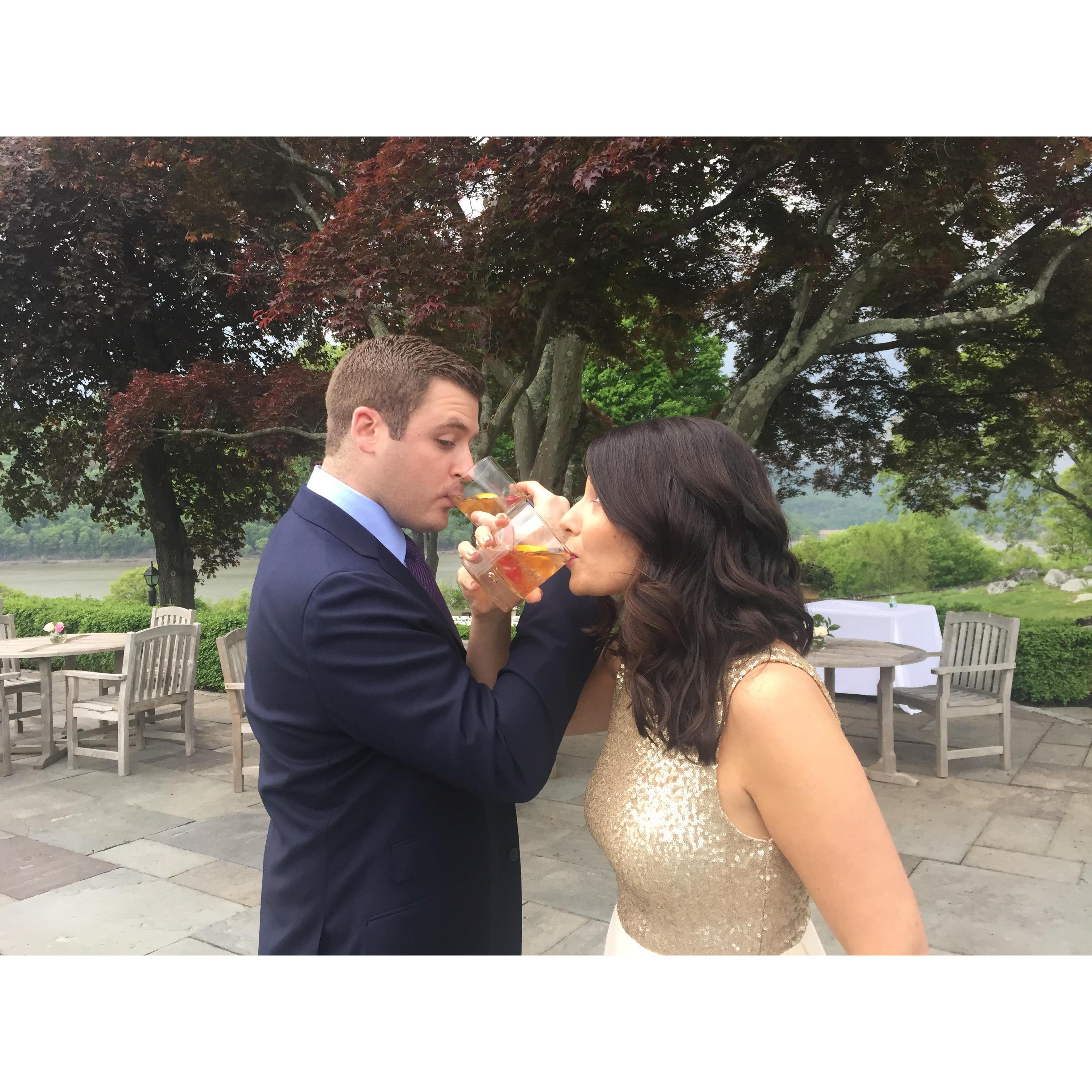 Looking good at a wedding Part II, whiskey business edition