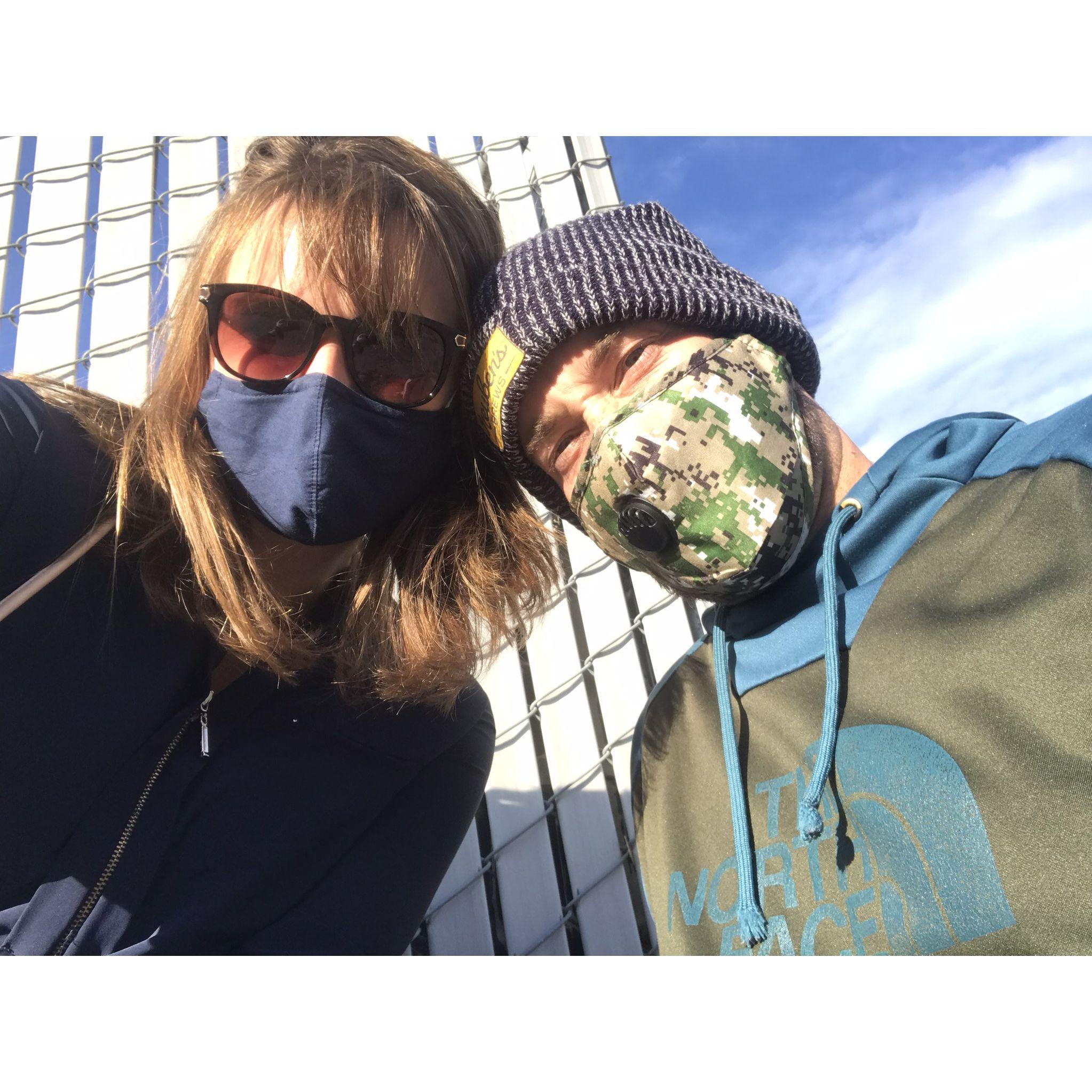 There is no one I would have rather survived a global pandemic with.