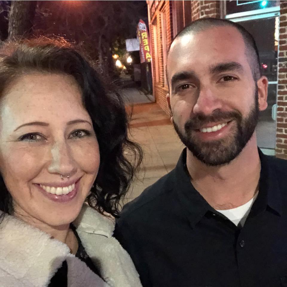 My favorite picture of the two of us on one of our many date nights.