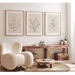 Modern Drawing - 3 piece set