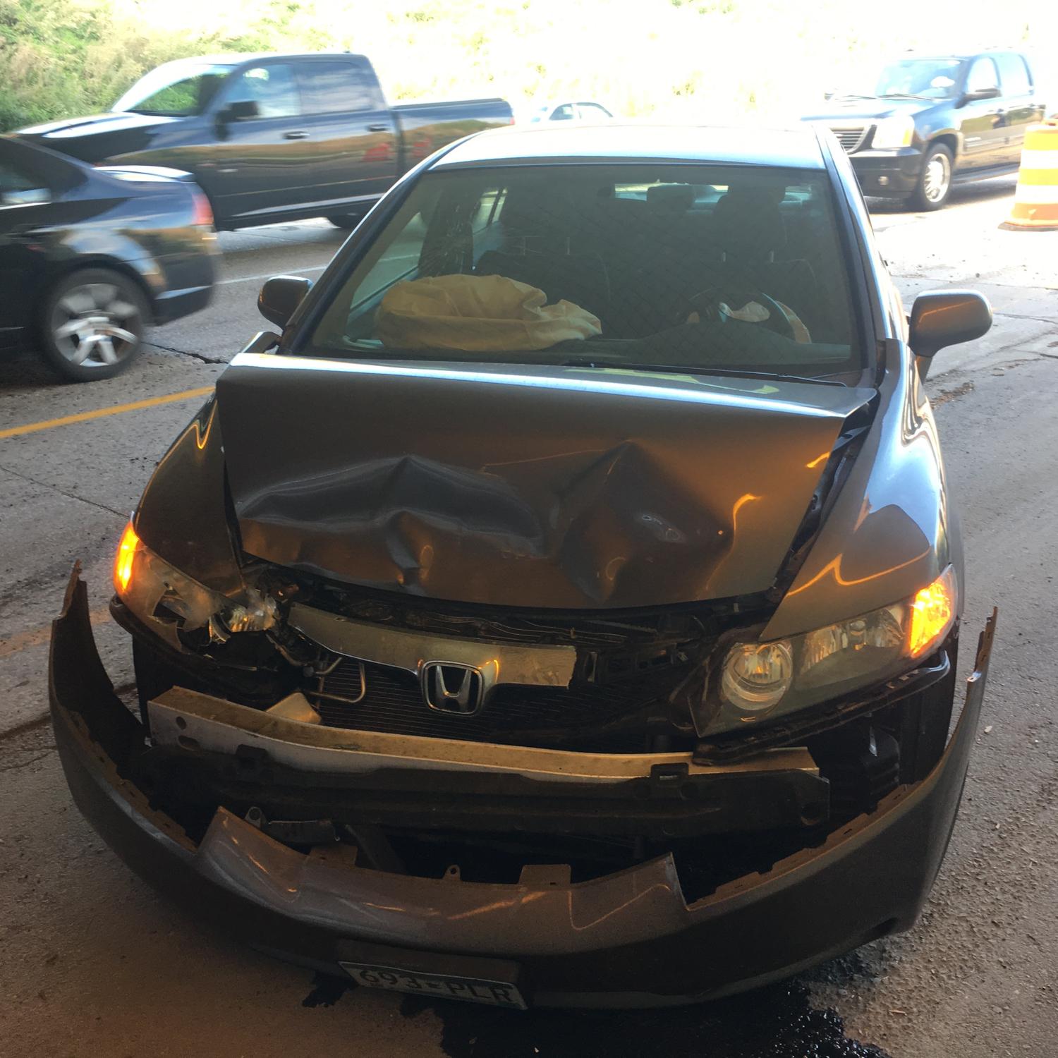 Rip Frankie, Liz’s first car (Will was driving us to the State Fair)