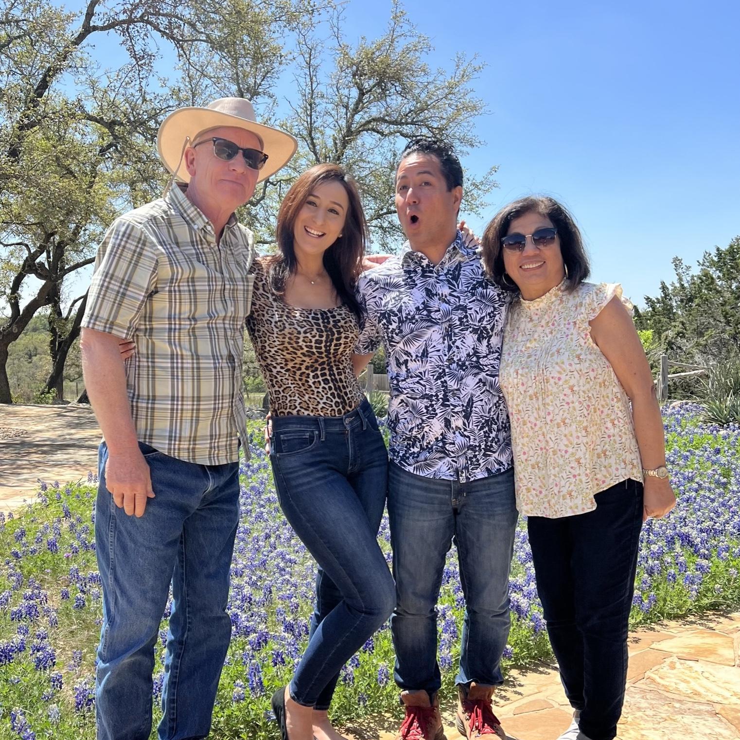 Dad and Mom finally got to meet Jacqueline