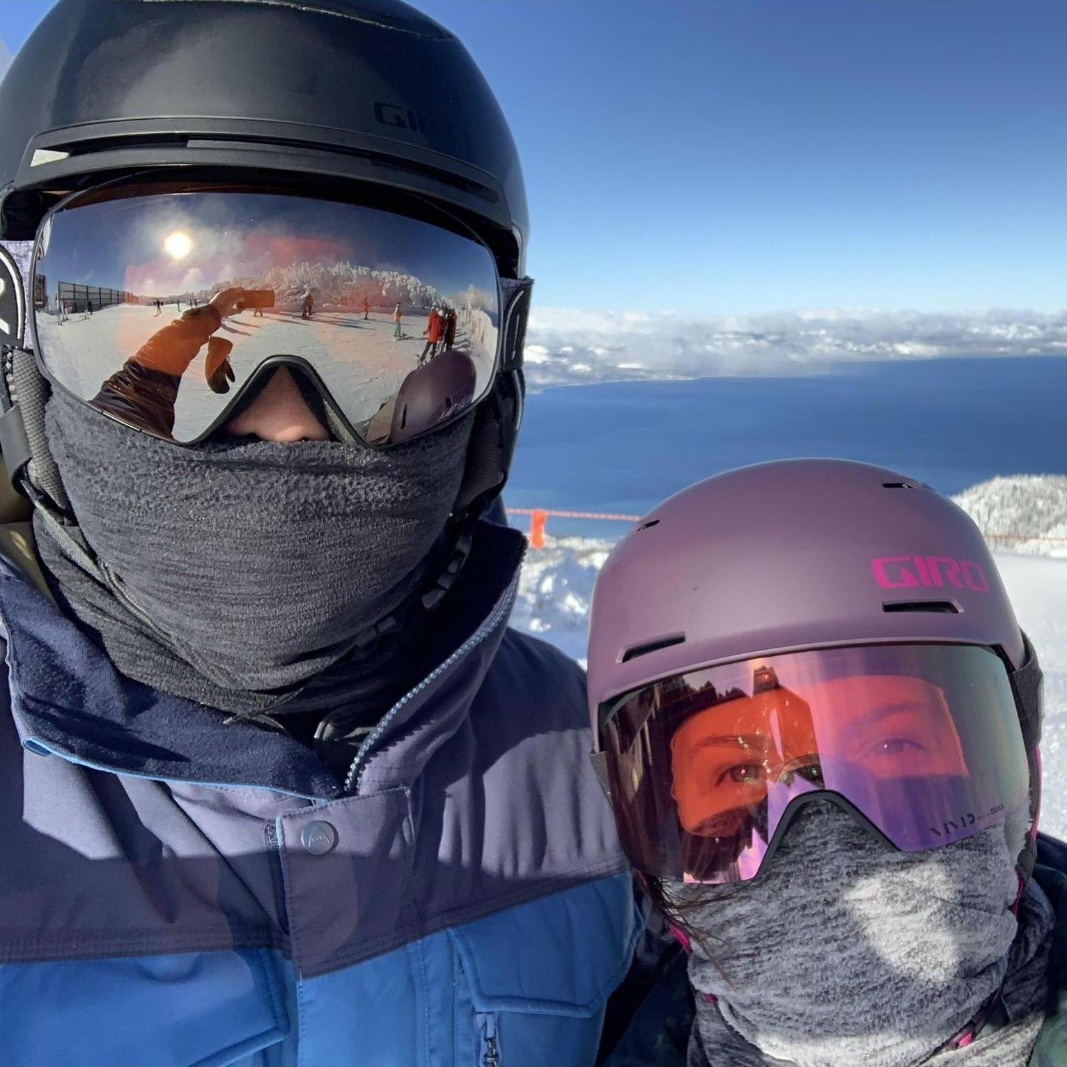 Skiing at Heavenly in Tahoe