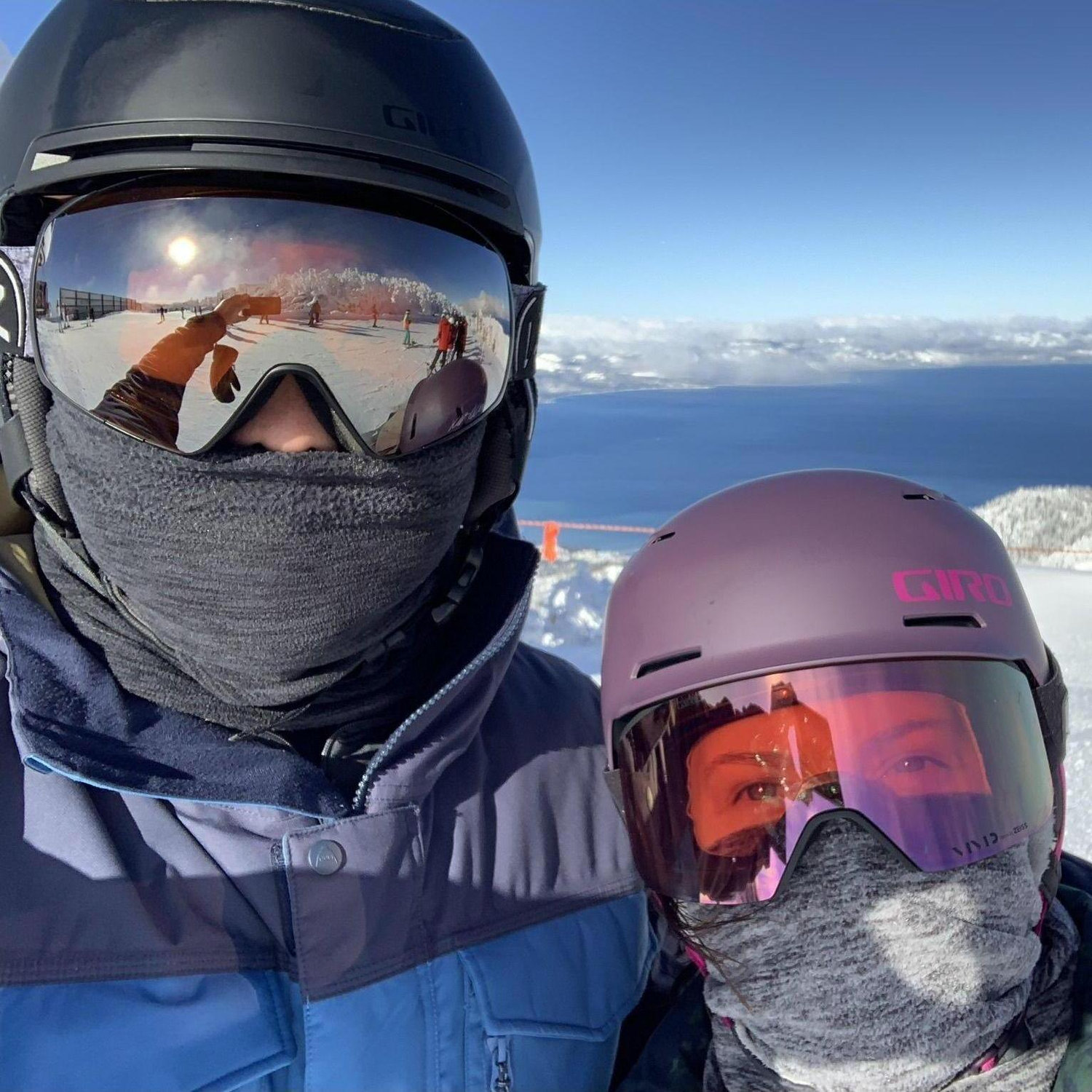 Skiing at Heavenly in Tahoe