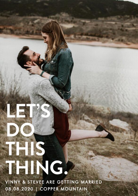 Our Save the Dates