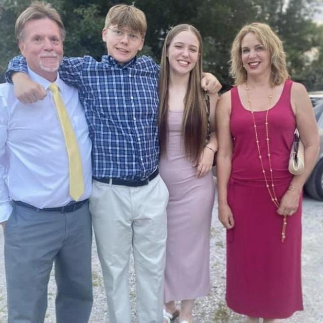 Celebrating niece Meredith's wedding in August 2021