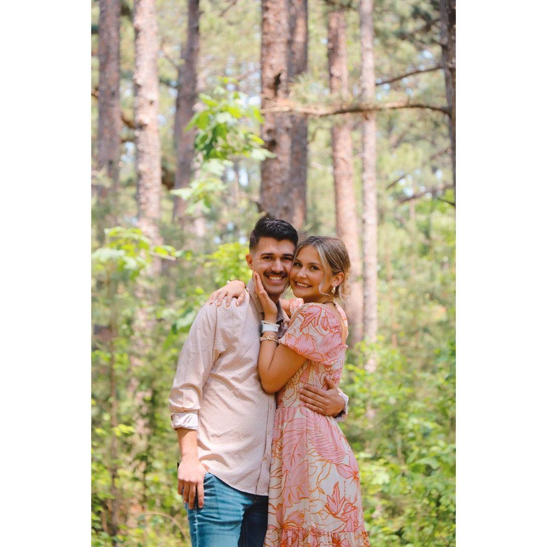 The day we got engaged!!