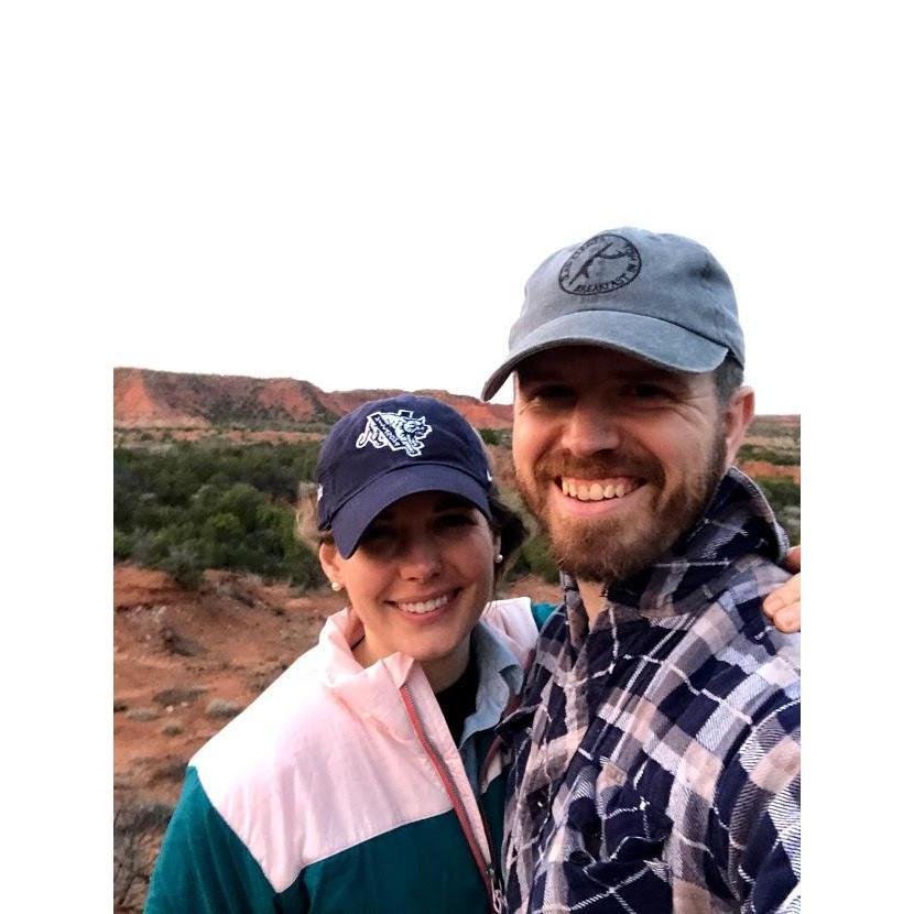 Windy, sunset selfies