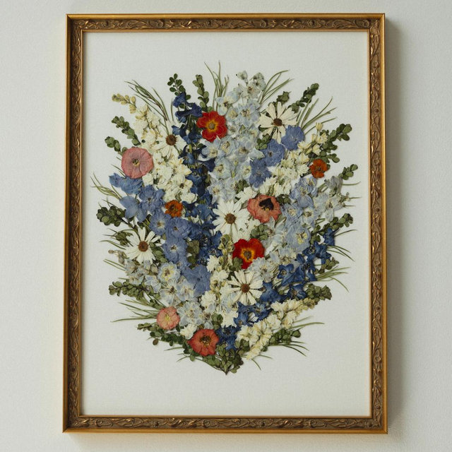 Pressed Wedding Flowers