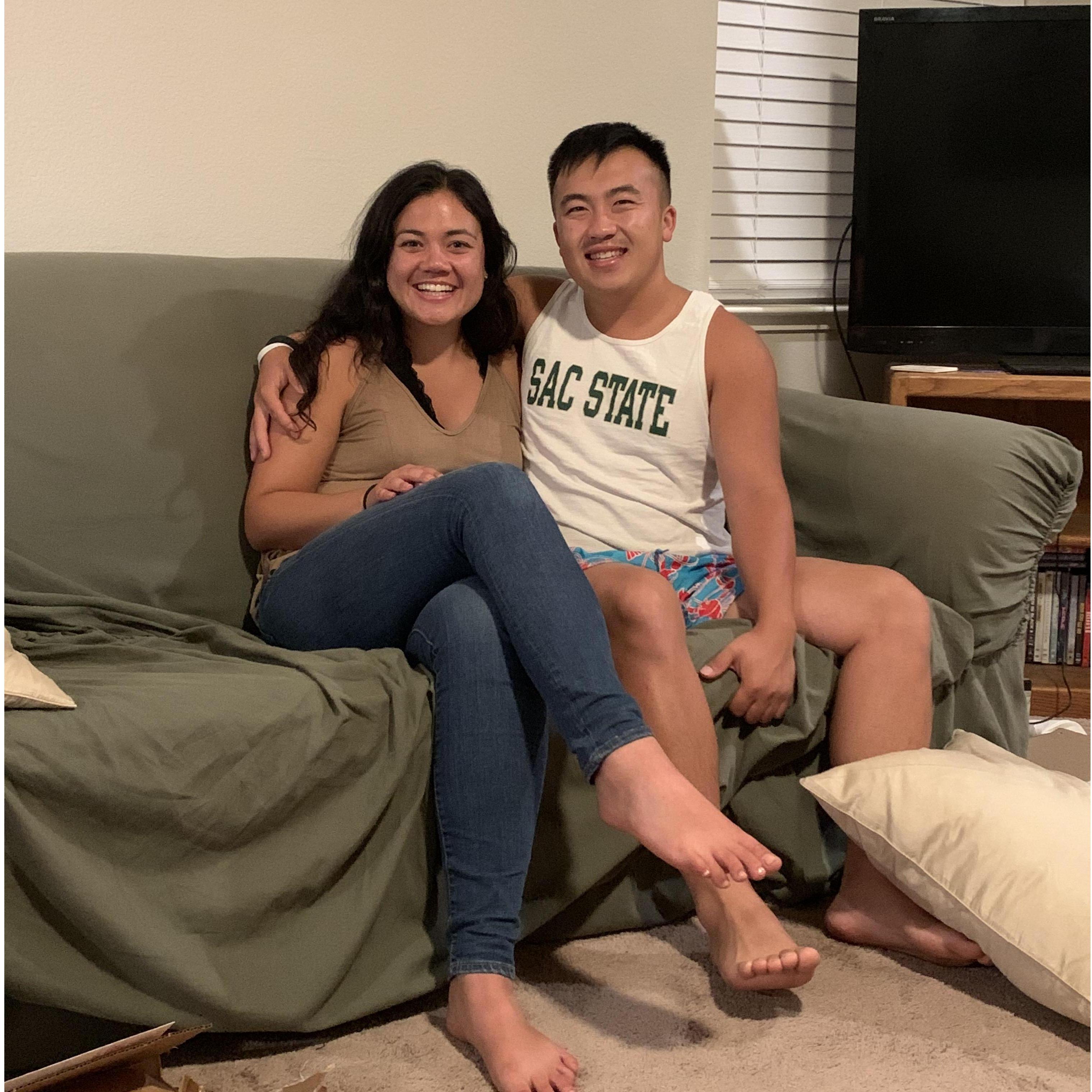 Our first day officially dating :)