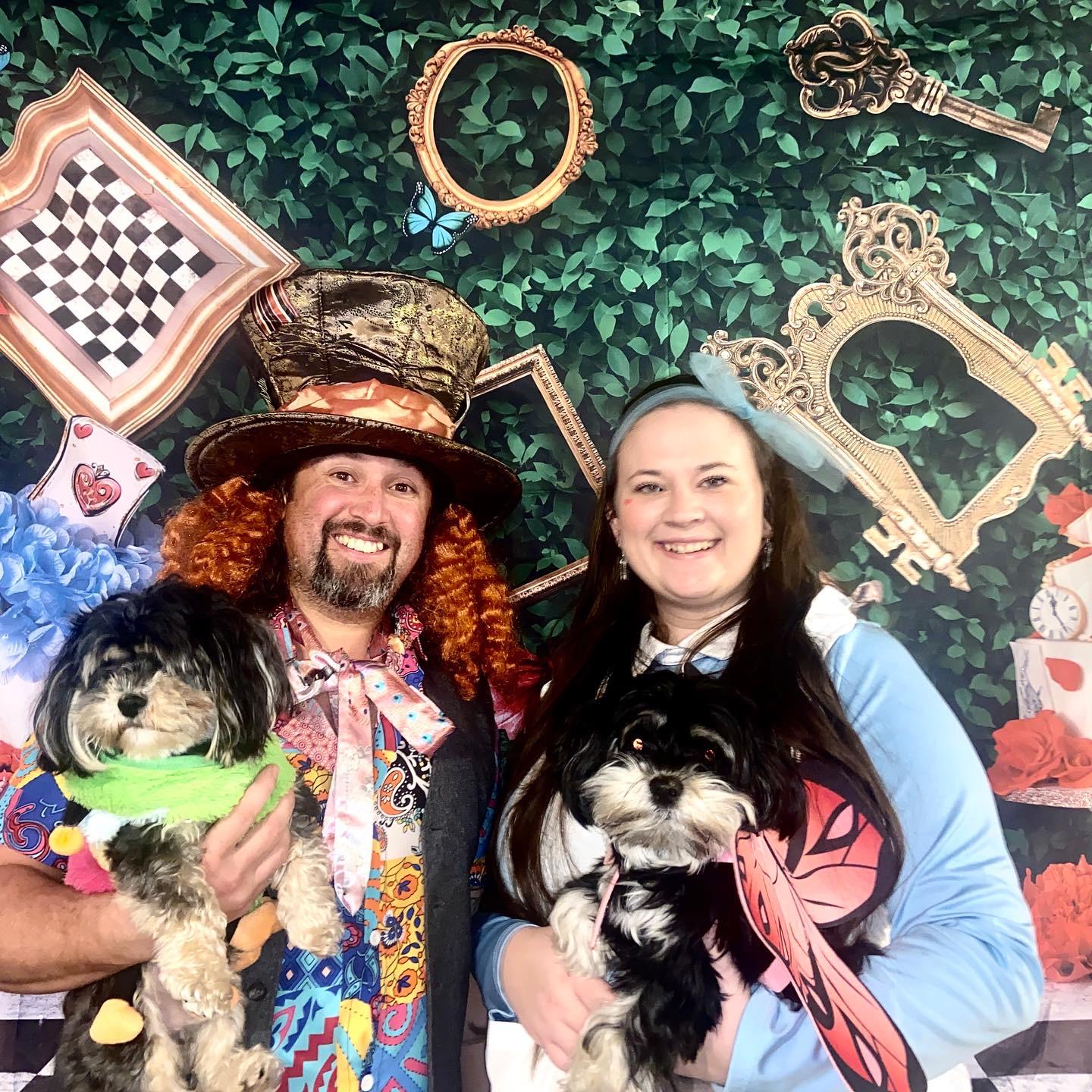 We went down the rabbit hole for Halloween 2023. The pups also won the Pet Costume contest!
