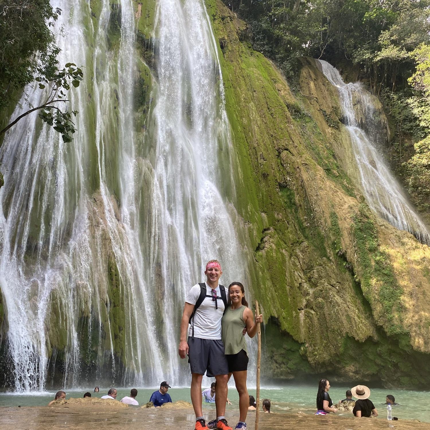 El Limon Waterfalls in the Dominican Republic
