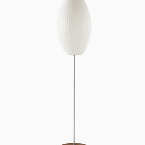 Nelson Cigar Lotus Floor Lamp, Walnut – Herman Miller
