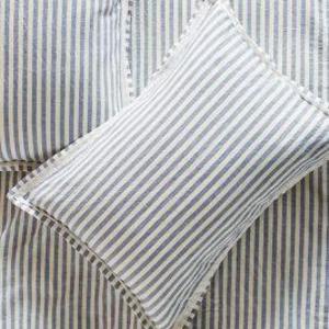 Relaxed Cotton-Linen Shams - SIZE QUEEN