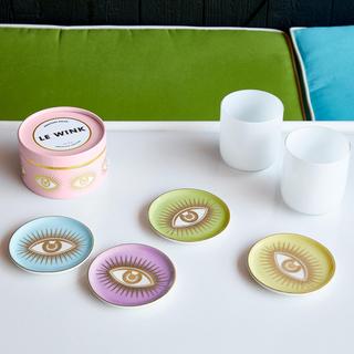 Le Wink Coasters, Set of 4