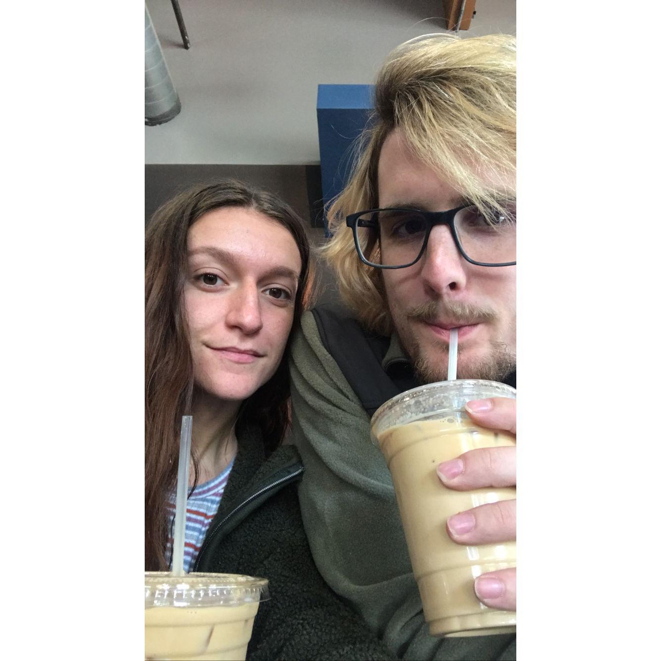 But first, COFFEE