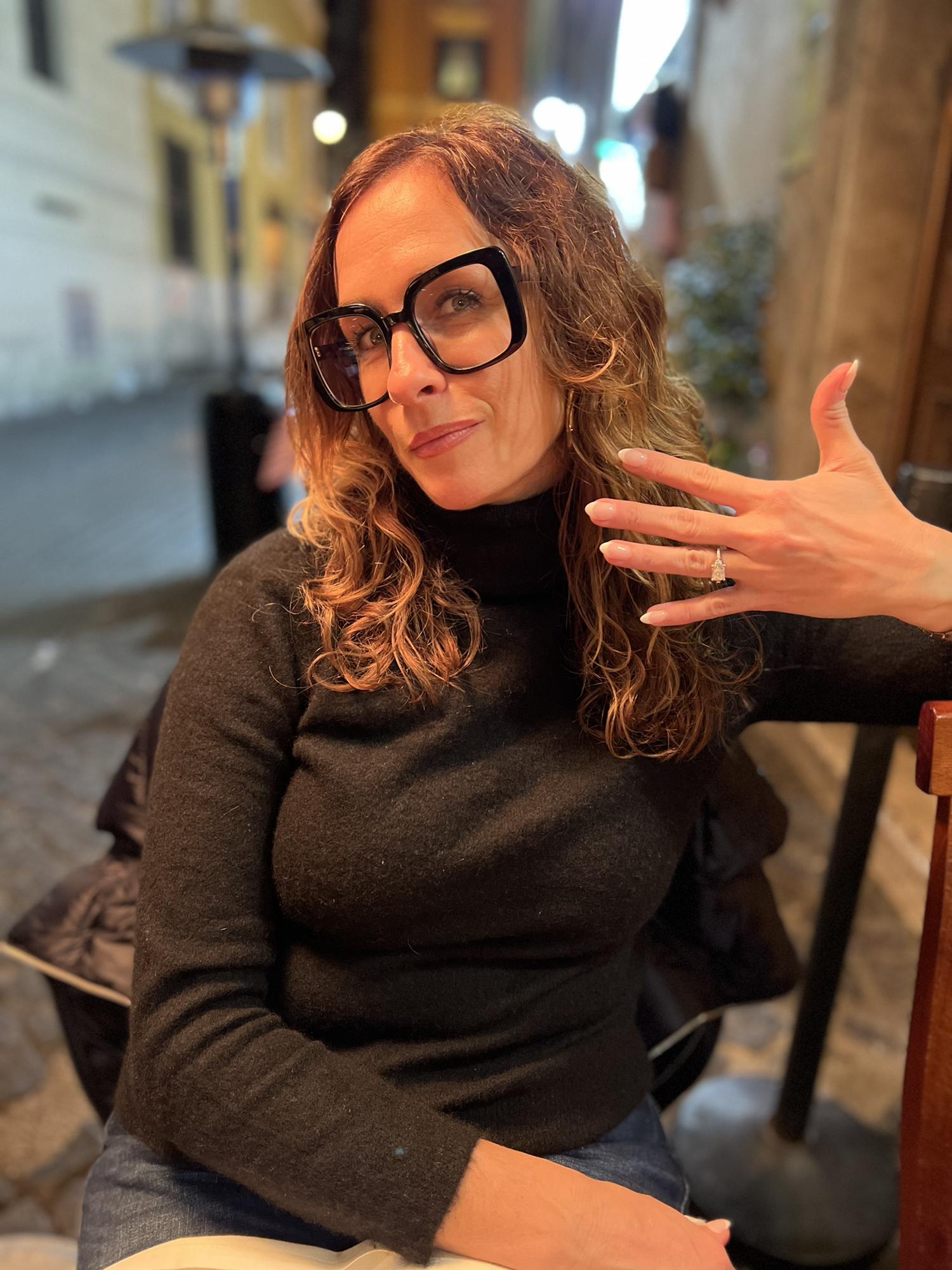Just a woman engaged to the man of my dreams….don’t mind me or this gorgeous ring 😜
Rome, 2022