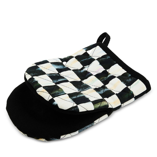 Mackenzie-Childs Courtly Check Mini Oven Mitt