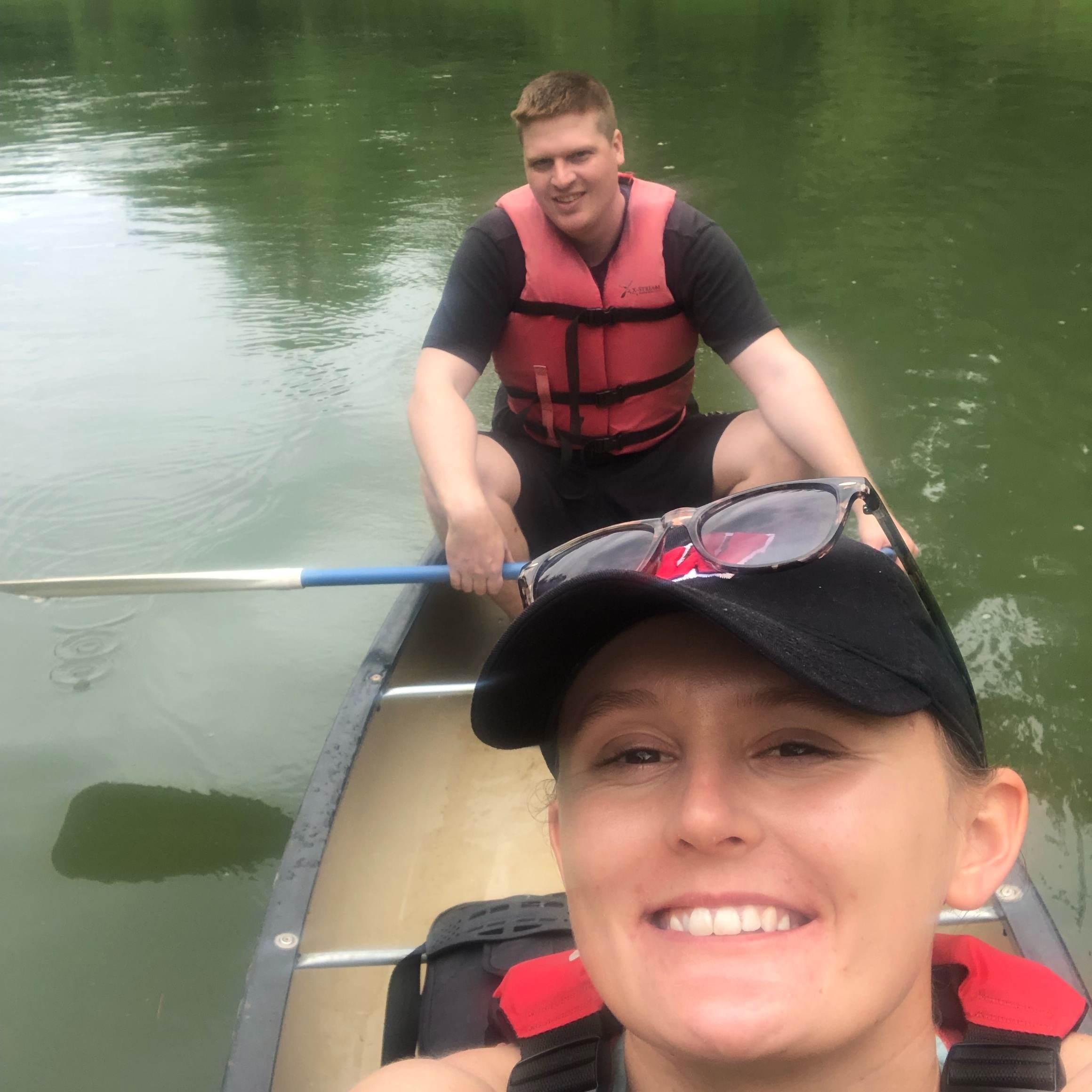 More canoeing fun in Kentucky.