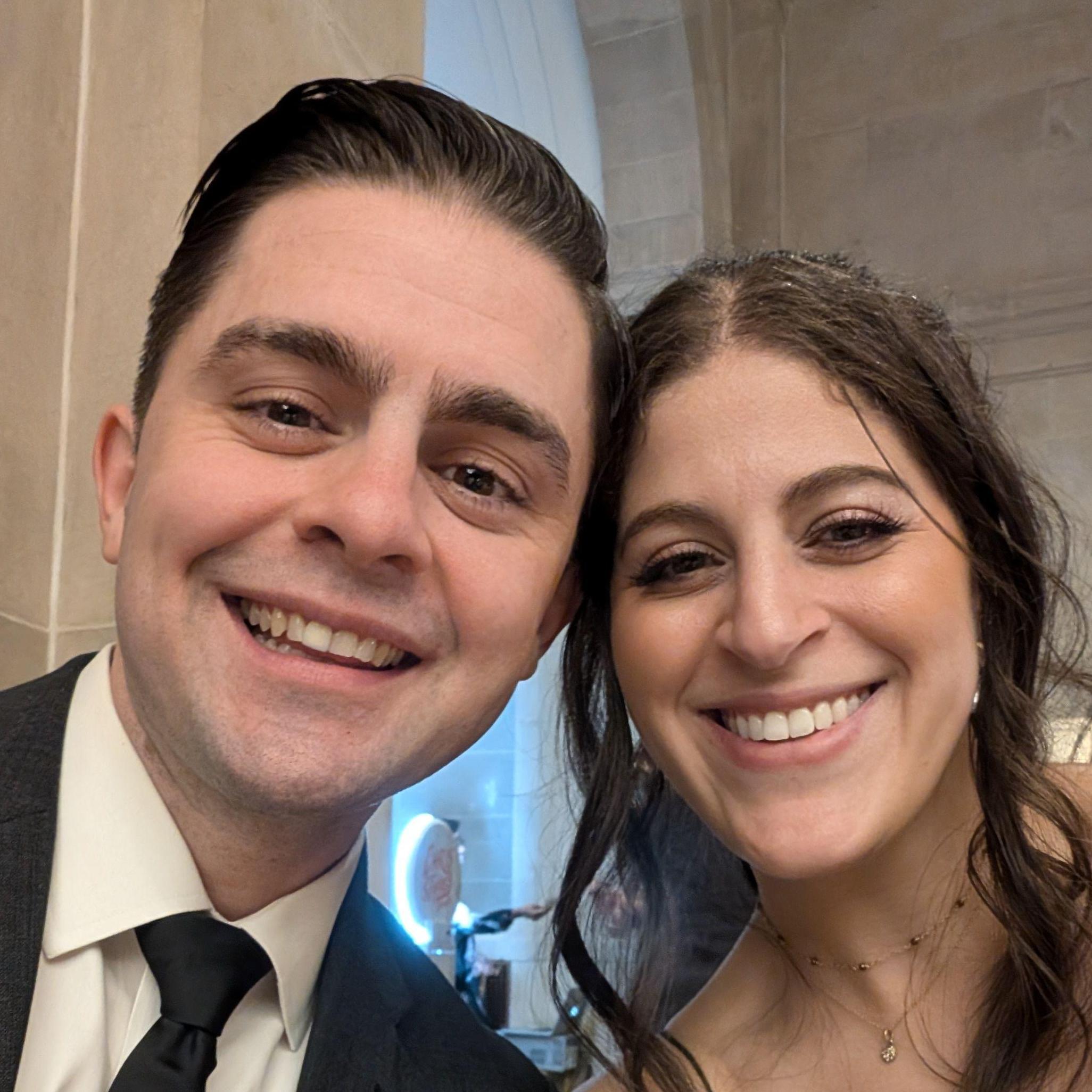 Our last wedding as an engaged couple!