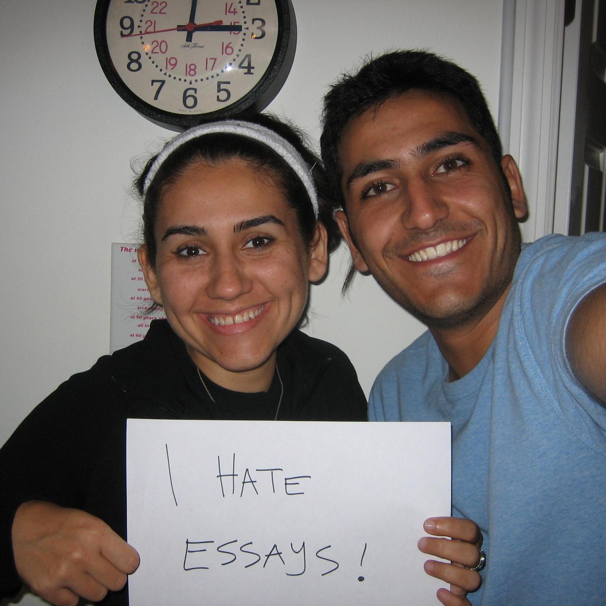 Circa 2006. It was 3a the night before Touf's Columbia MBA application was due. Don't worry - he got in.