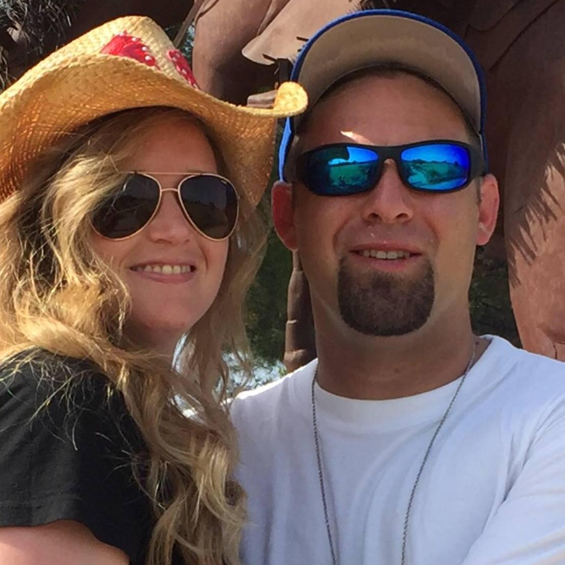 Katie's first time to West Texas with Blake!