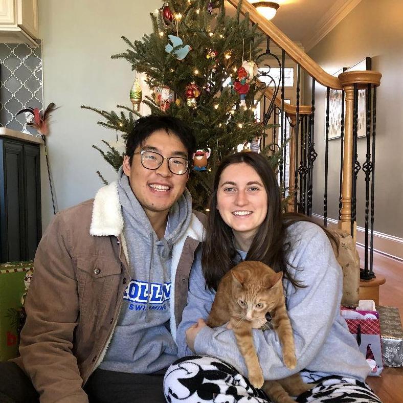 Connor and Sydney spend Christmas 2022 in Raleigh