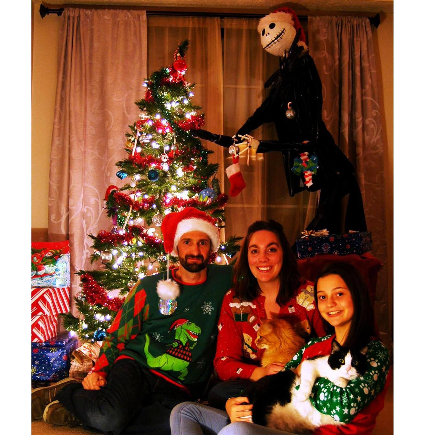 Our first xmas card.
