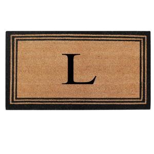 Winston Porter DeHond Pure Natural Coir Non-Slip Outdoor Door Mat | Birch Lane