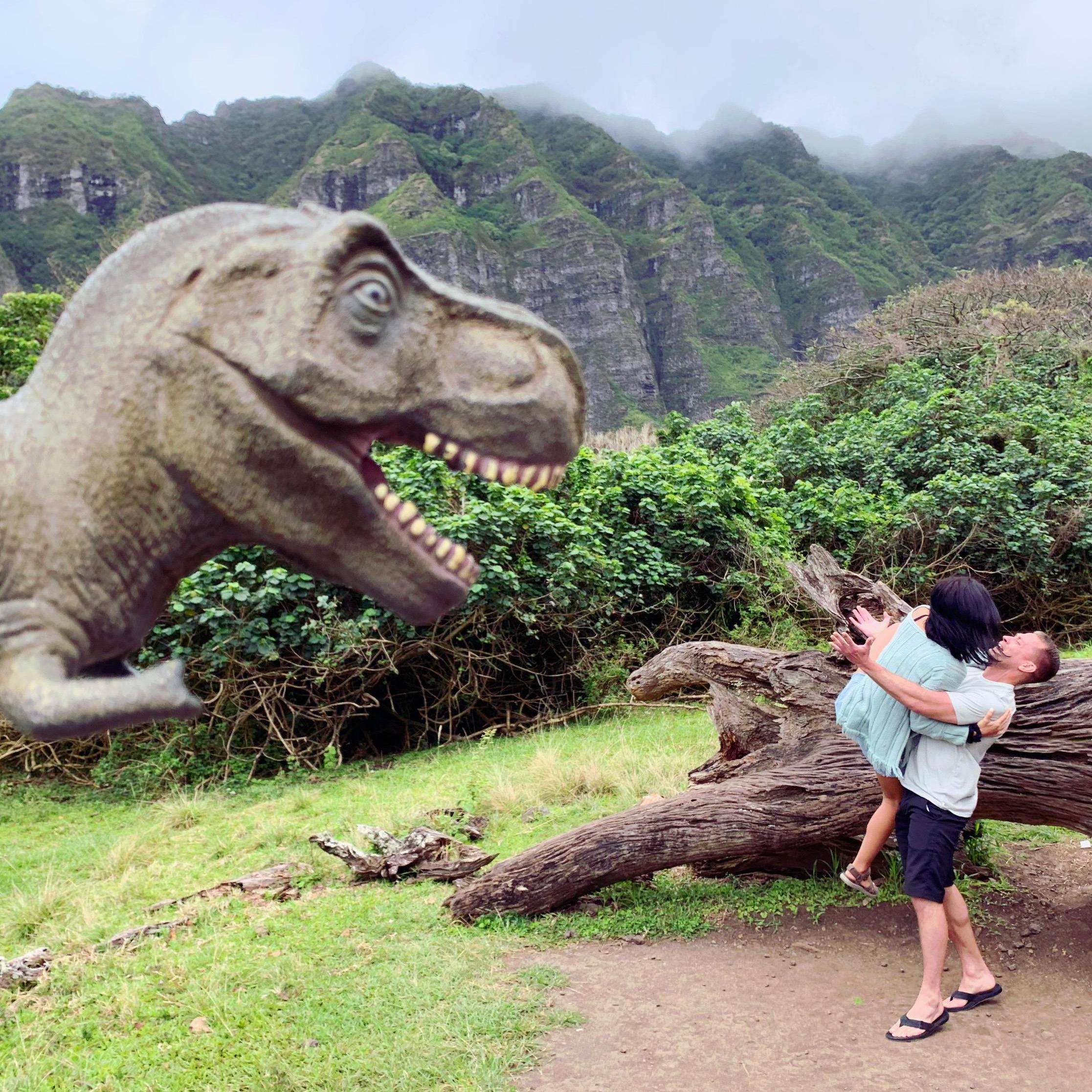 When Ryan sacrificed Taylor to the T-Rex on the set of Jurassic Park movie
