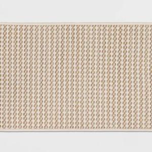 1'8"x2'10" Flat Kitchen Rug Natural - Threshold