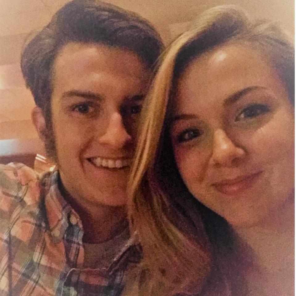This picture was taken at a dinner the month before our one year anniversary. We thought we were happy then.
