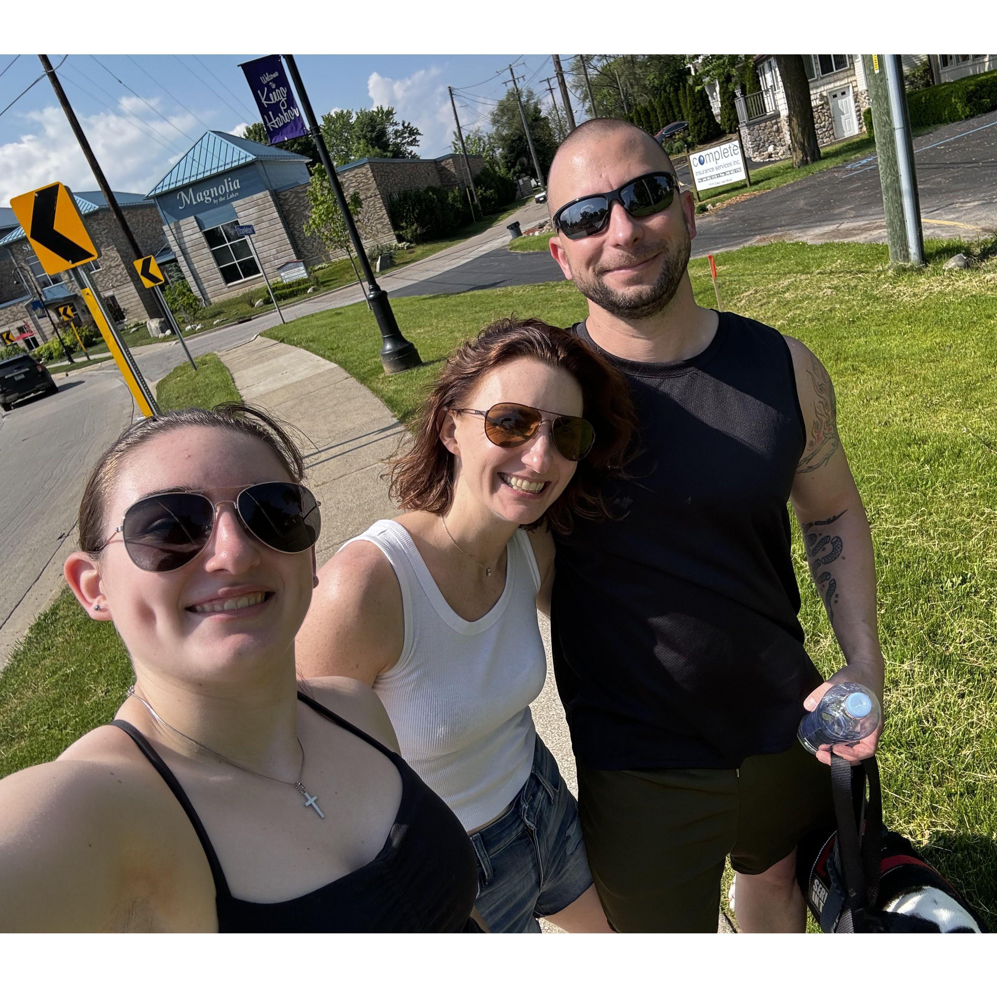 Getting Roy & Gage acclimated to living right near us. May 2024.