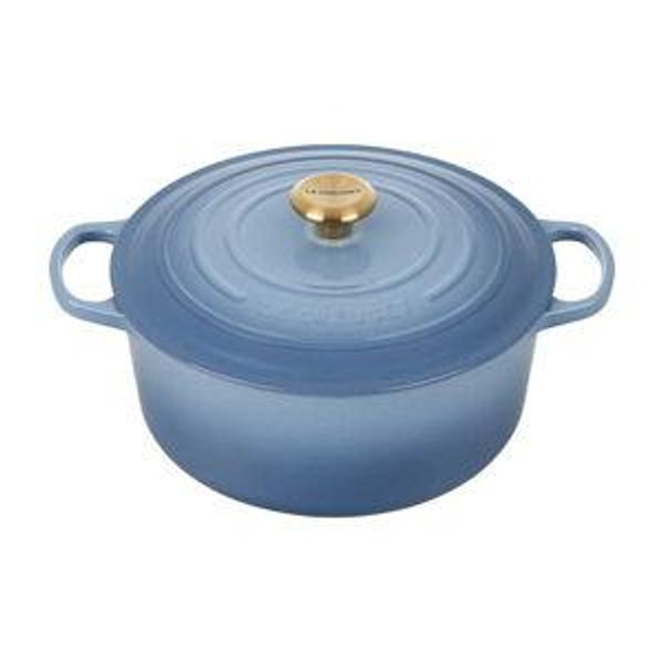 Signature Round Dutch Oven - Chambray