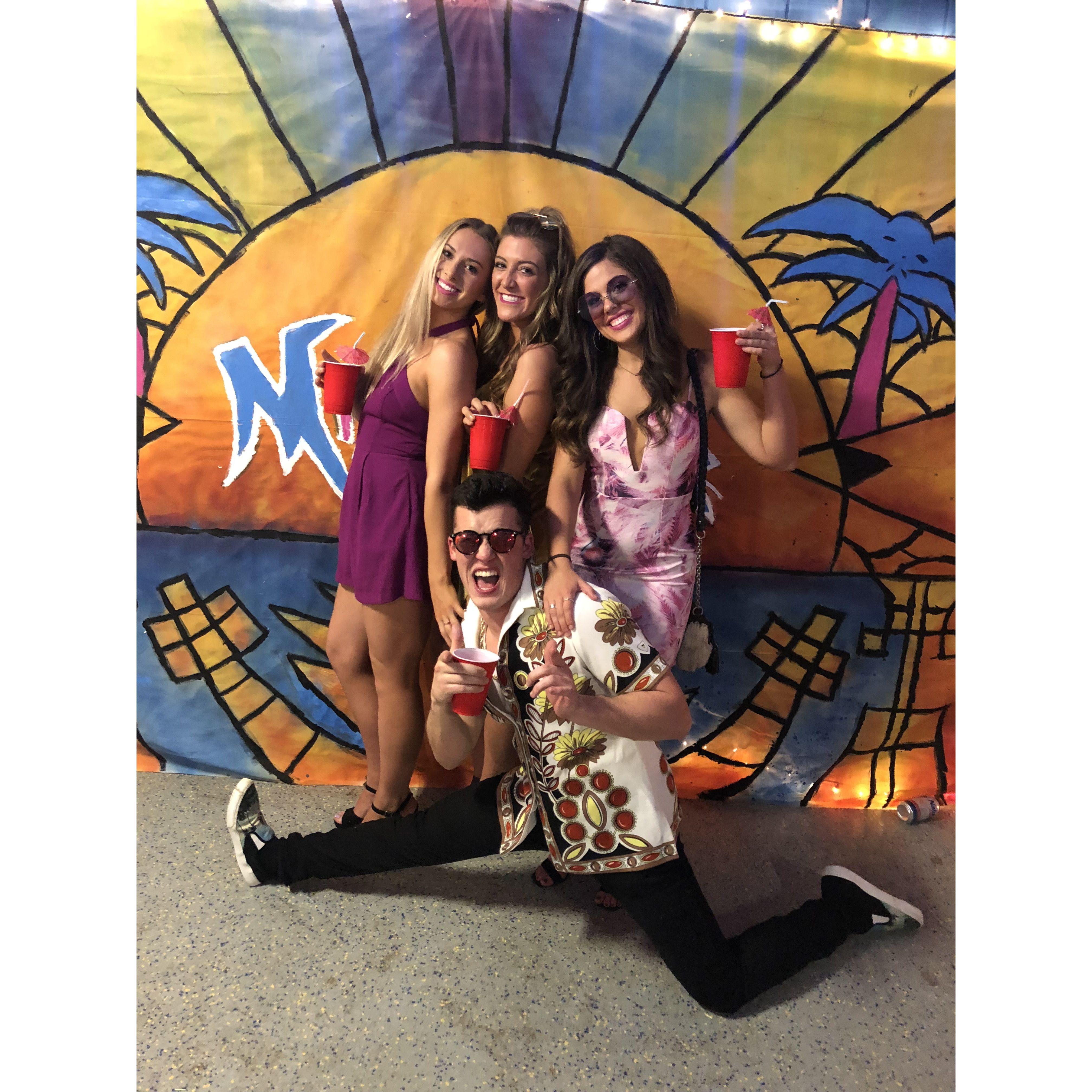 Peter and the girls - 2018