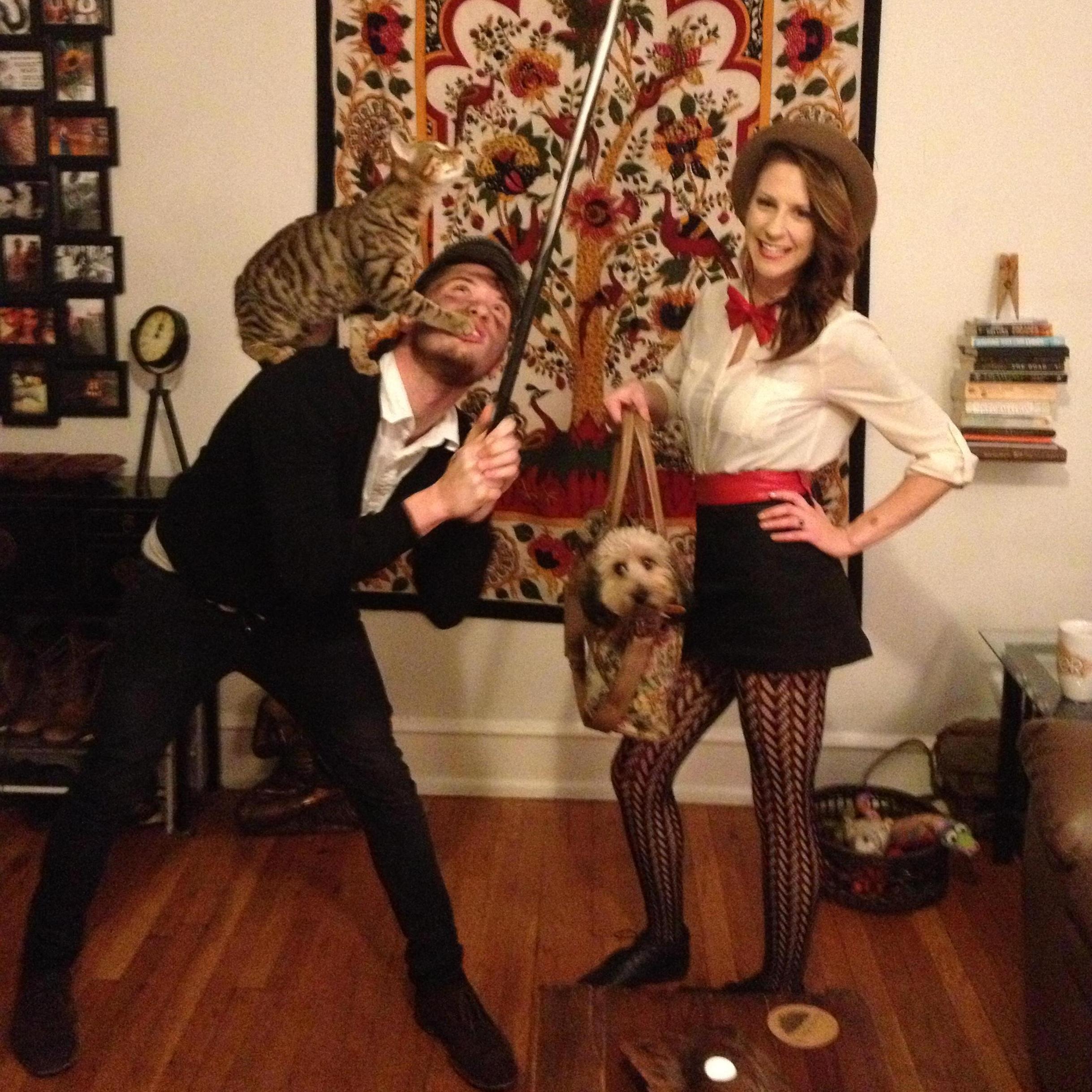 Another Halloween. Mary Poppins and Bert.