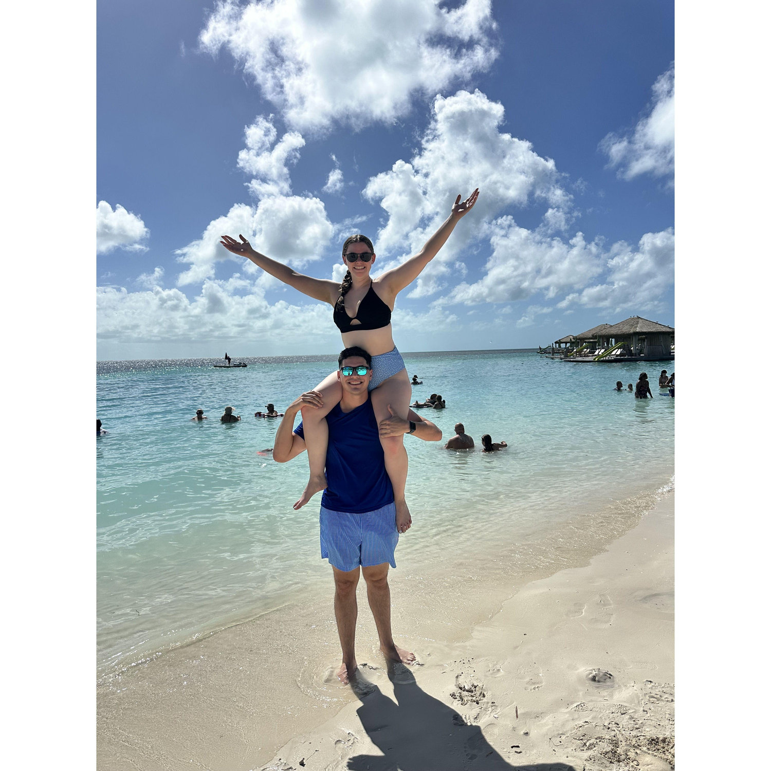 Our first family cruise! Ricky’s grad present