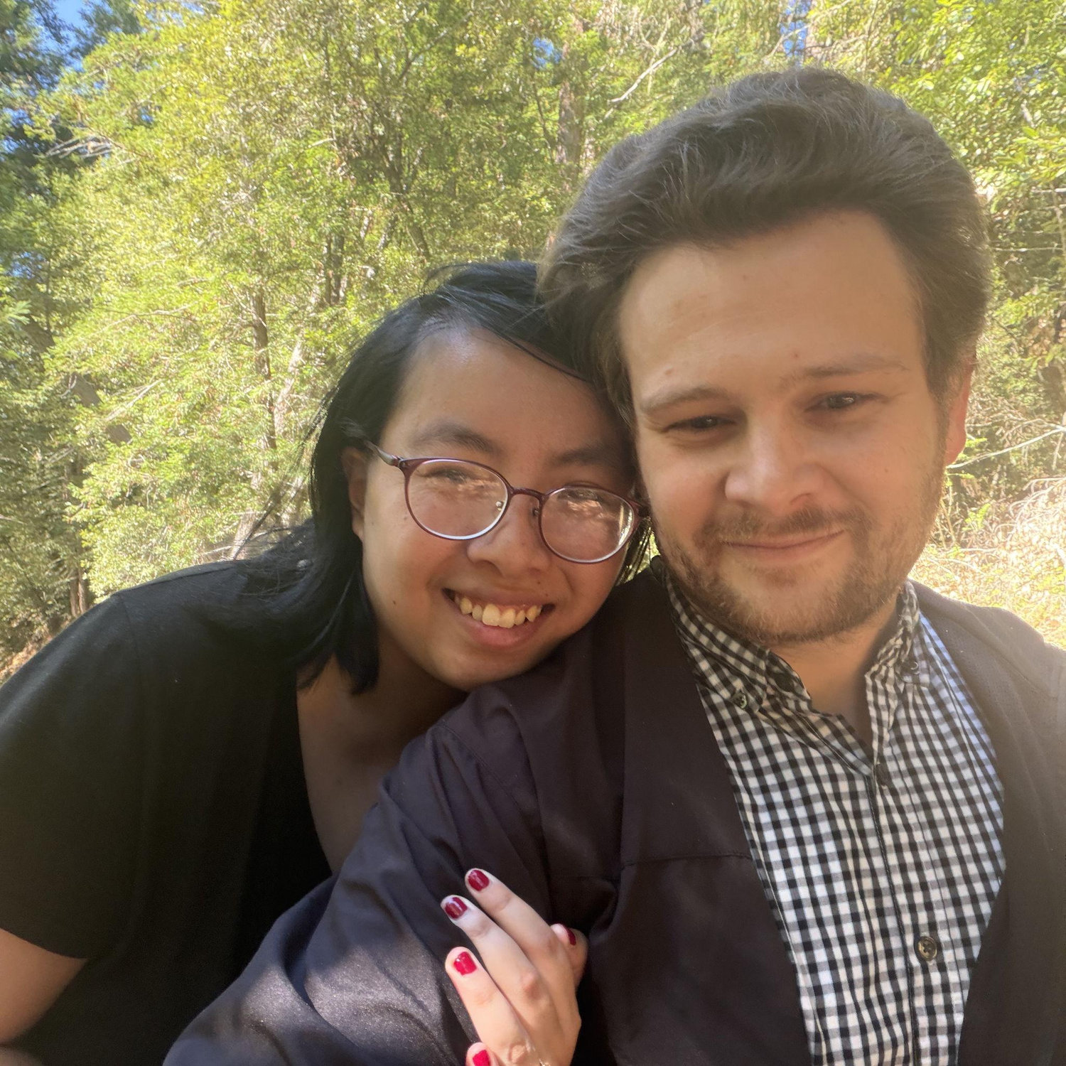 Proposal in the redwoods!