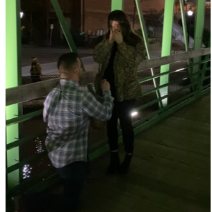 He asked, I squealed "YES!" - February 14, 2020